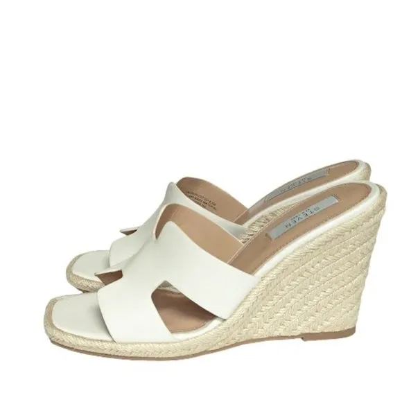 Steven New York by Steve Madden Pacen Slip On Espadrille Wedge Sandal Size 9.5