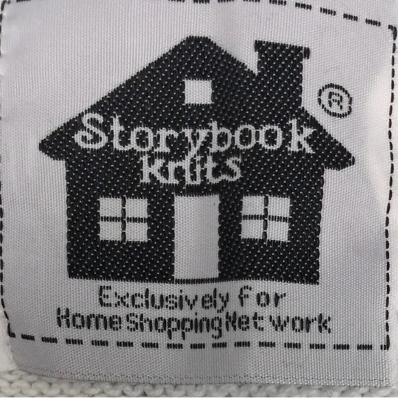 STORYBOOK KNITS Rare Sweater Tank With Cat Watching Fish Women’s Size Medium NWT