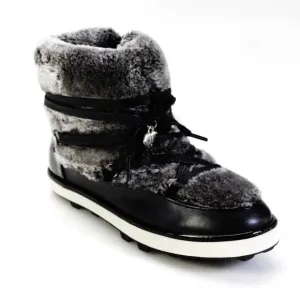 Stuart Weitzman girls Ariana faux fur snow boots