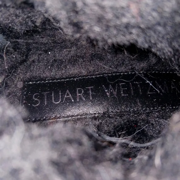 STUART WEITZMAN Gofurit Furmamia Suede Boots Like New Sz 10 M