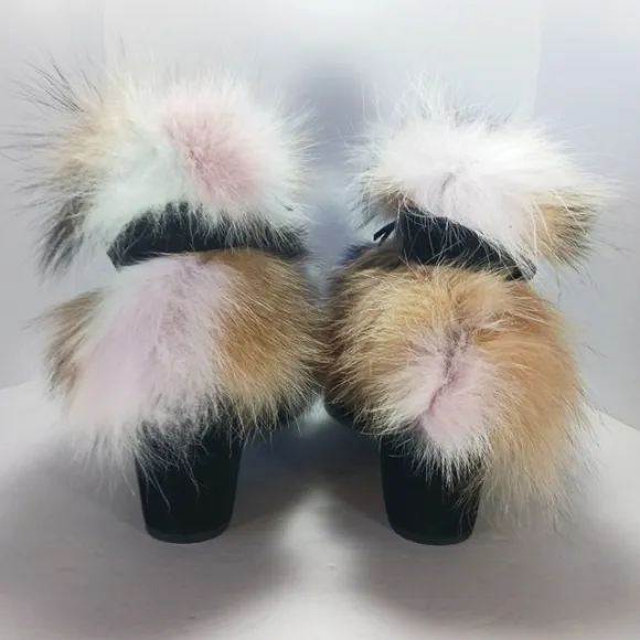 STUART WEITZMAN Gofurit Furmamia Suede Boots Like New Sz 10 M