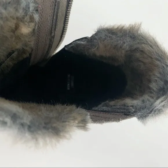 Stuart Weitzman Stormy Faux Fur Trim Suede Boots