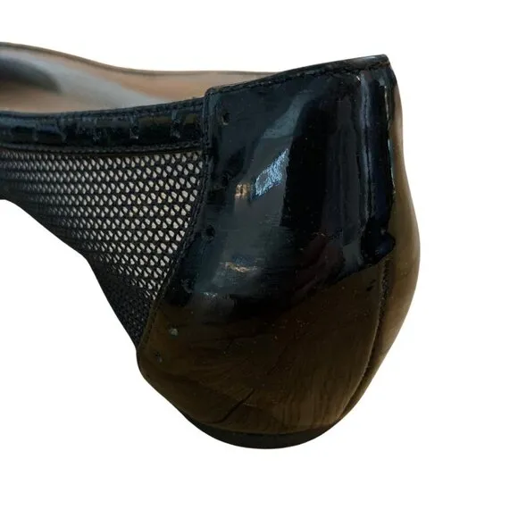 Stuart Weitzman Tipper Studded Ballet Flats Womens Size 8.5