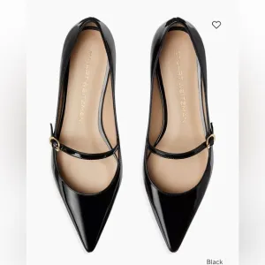 STUART WEITZMANEmilia black Patent Mary Jane Ballerina Flats Sz6.5 gently used