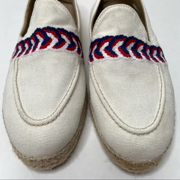 STUBBS &amp; WOOTTON Nautical Stripe Espadrille Loafer