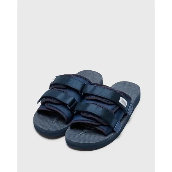 SUICOKE Moto Cab in Navy M 7 W 9 New with Box Slippers Sandals Shoes
