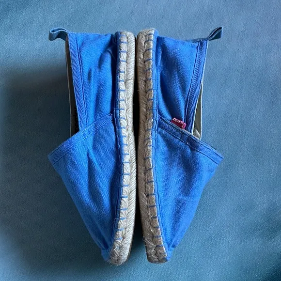 Superdry Espadrilles Shoes Baby Blue Canvas