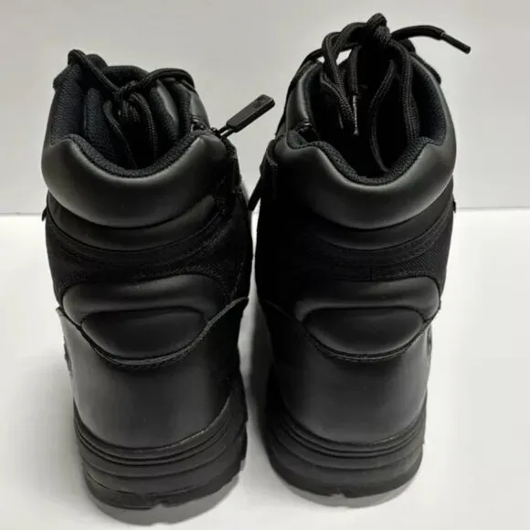 S.W.A.T Men’s Classic 6” Waterproof Black Boots, Size 14 Wide