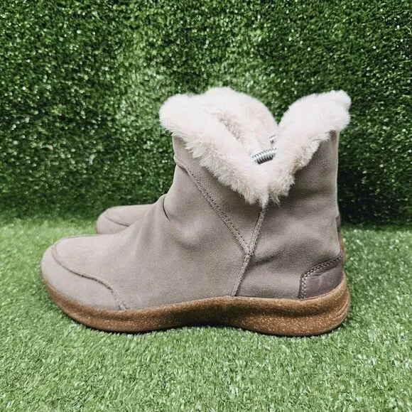 Taos Future Mid Fur Lined Pull On‎ Boots Winter Comfort Slippers Womens Size 8