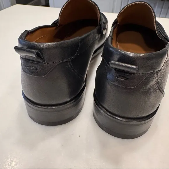 Ted Baker London BLACK Alffie Leather Saddle Loafer. Made in Italy. $259 10M