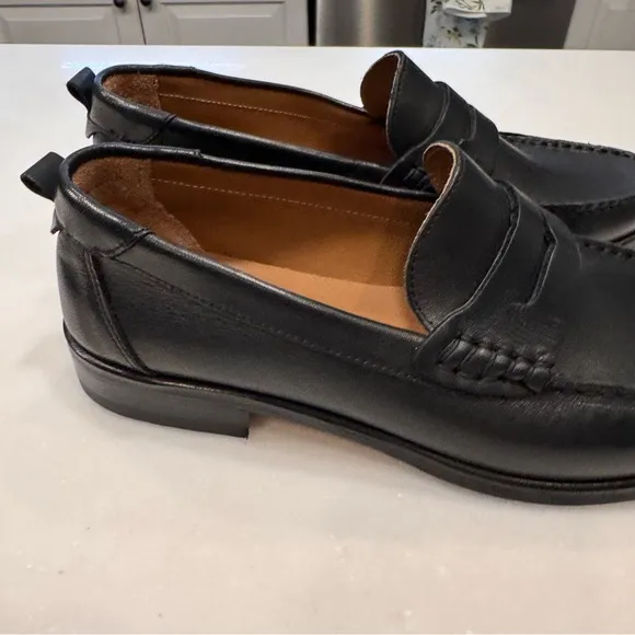 Ted Baker London BLACK Alffie Leather Saddle Loafer. Made in Italy. $259 10M