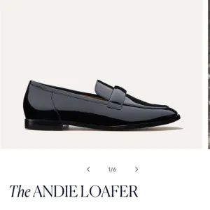 The Andie Loafer by Margaux in Patent Black Leather, NWT, Size 38