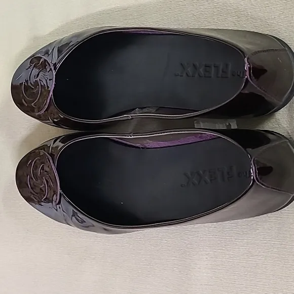 THE FLEXX Bon Bon Flats Leather Size 9M