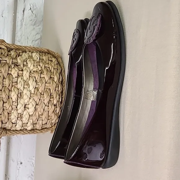 THE FLEXX Bon Bon Flats Leather Size 9M