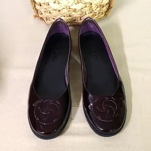 THE FLEXX Bon Bon Flats Leather Size 9M