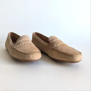The Flexx Ralf Loafer Winter Suede Slip-on Beige New with Box sz 8½