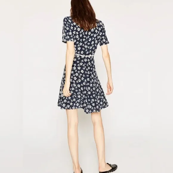 THE KOOPLES 60's Flowers Printed Dress, Size S