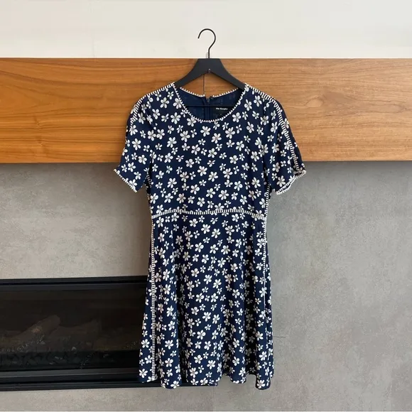 THE KOOPLES 60's Flowers Printed Dress, Size S