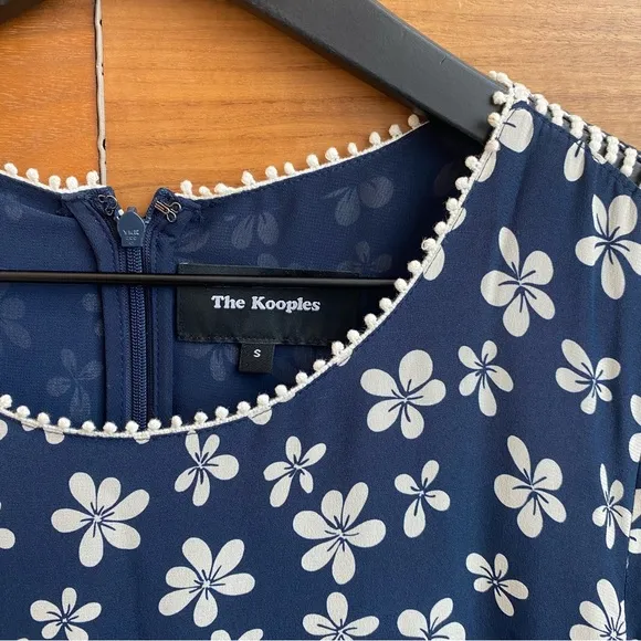 THE KOOPLES 60's Flowers Printed Dress, Size S