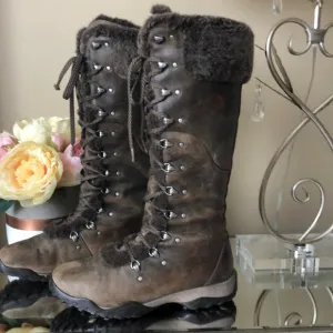 The North Face Adrianne II Snow Boots Fur Lined Primaloft insulated
