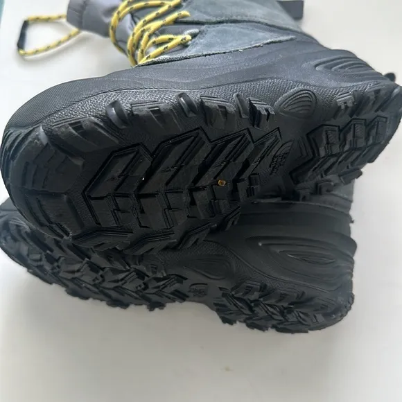 THE NORTH FACE Alpenglow V Waterproof Boots Youth blue size 3 winter snow shoes