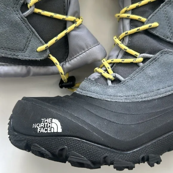 THE NORTH FACE Alpenglow V Waterproof Boots Youth blue size 3 winter snow shoes