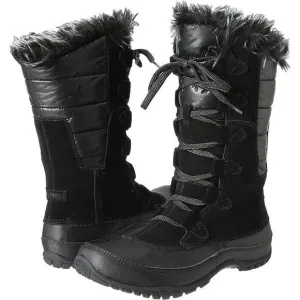 The North Face Women's Jozie Purna Boots Size 9 Waterproof Tall Lace Up Black