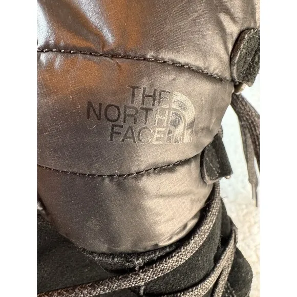 The North Face Women's Jozie Purna Boots Size 9 Waterproof Tall Lace Up Black