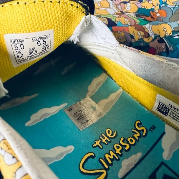 The Simpsons x Vans Slip-on Collage ComfyCrush Sneakers