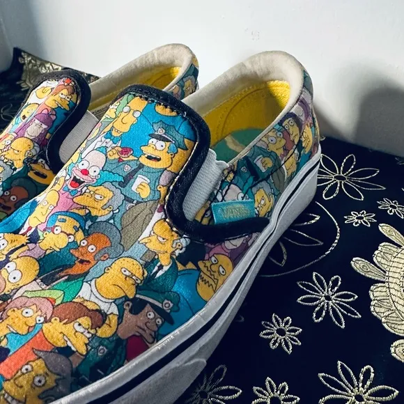 The Simpsons x Vans Slip-on Collage ComfyCrush Sneakers