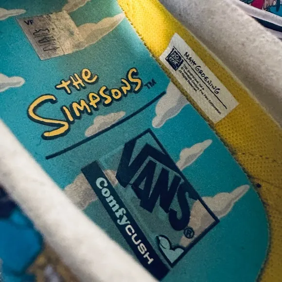 The Simpsons x Vans Slip-on Collage ComfyCrush Sneakers