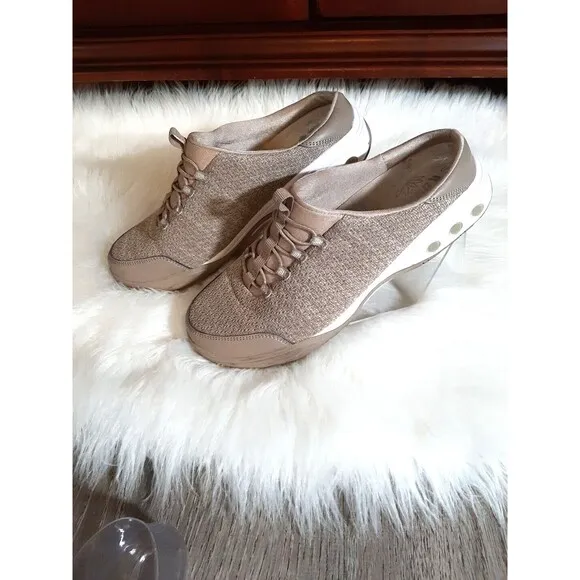 THERAFIT &quot;Dawn&quot; Women's Size 9.5 Slip-On Sneakers Tan