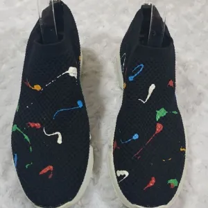The Wishbone Collection size 10 slip on sneakers Pop of Paint Splash