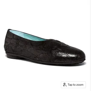Thierry Rabotin Women's Grace Black Florida Print Leather Size 39