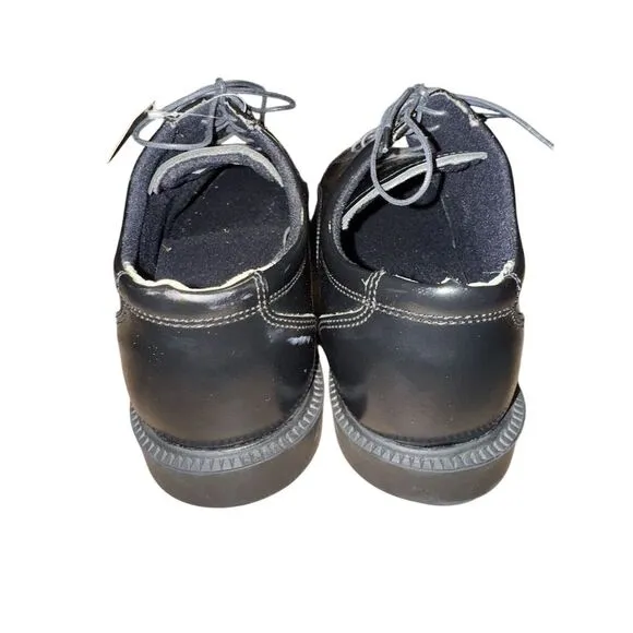 Thorogood Black Leather Loafer Workwear Shoes