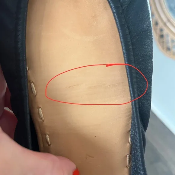 Tieks / Black Leather Ballet Flats
