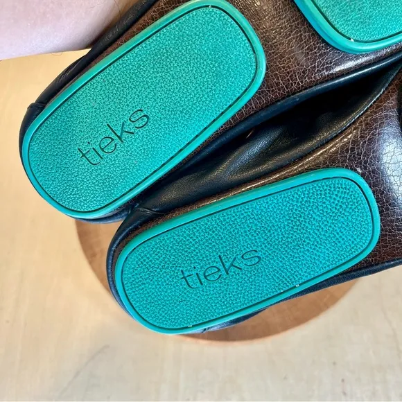 *Tieks | Black Leather Flats Size 9