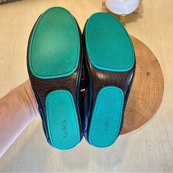 *Tieks | Black Leather Flats Size 9