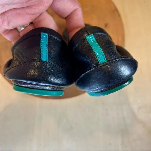 *Tieks | Black Leather Flats Size 9