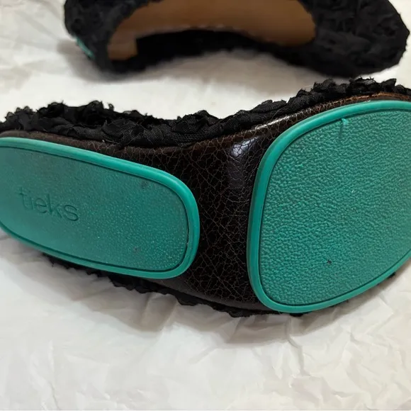 Tieks Black Rose Ballet Flats