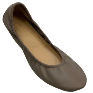 Tieks By Gavrieli Women's Ballet Flats Shoes 9 Taupe Travel Versatile