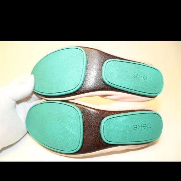 Tieks Pink Flats Sleek Comfortable Design
