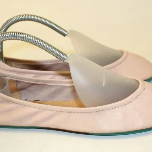 Tieks Pink Flats Sleek Comfortable Design