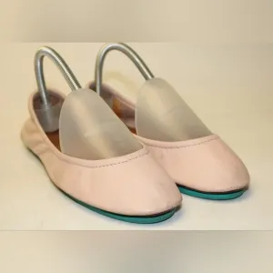 Tieks Pink Flats Sleek Comfortable Design