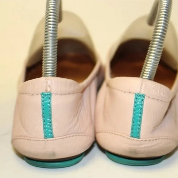 Tieks Pink Flats Sleek Comfortable Design
