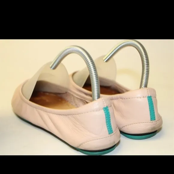 Tieks Pink Flats Sleek Comfortable Design