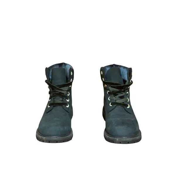 Timberland 6 Inch Premium Waterproof Womens Dark Green BOOTS A1KC6 Size 7.5