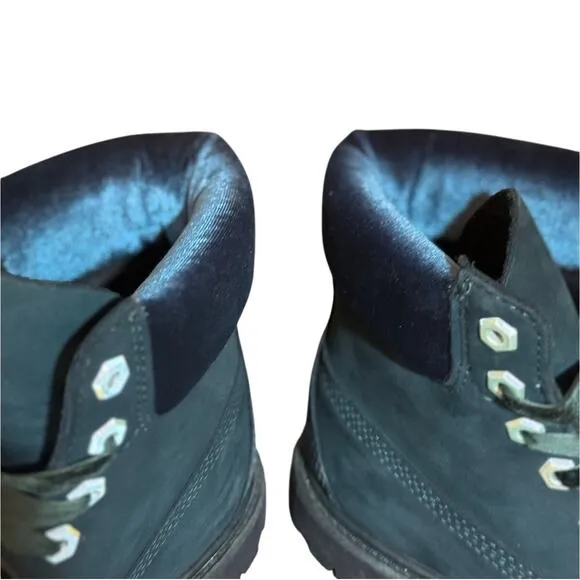 Timberland 6 Inch Premium Waterproof Womens Dark Green BOOTS A1KC6 Size 7.5