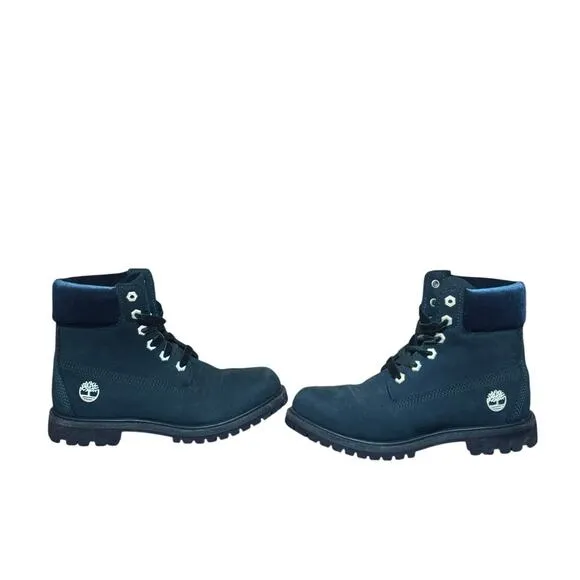 Timberland 6 Inch Premium Waterproof Womens Dark Green BOOTS A1KC6 Size 7.5