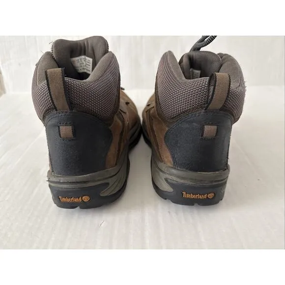 Timberland Boots Mens 11W Leather Hiking Waterproof Outdoor Trekking 12135